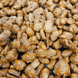 Cacahuètes caramélisées