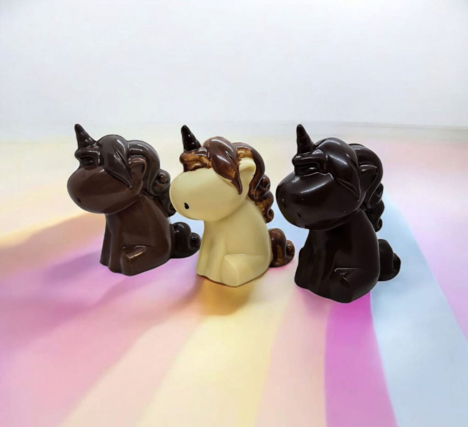 licornes lait noir blanche