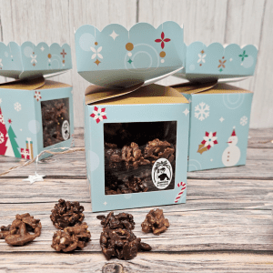 Boîte Cube "éclat de Neige"