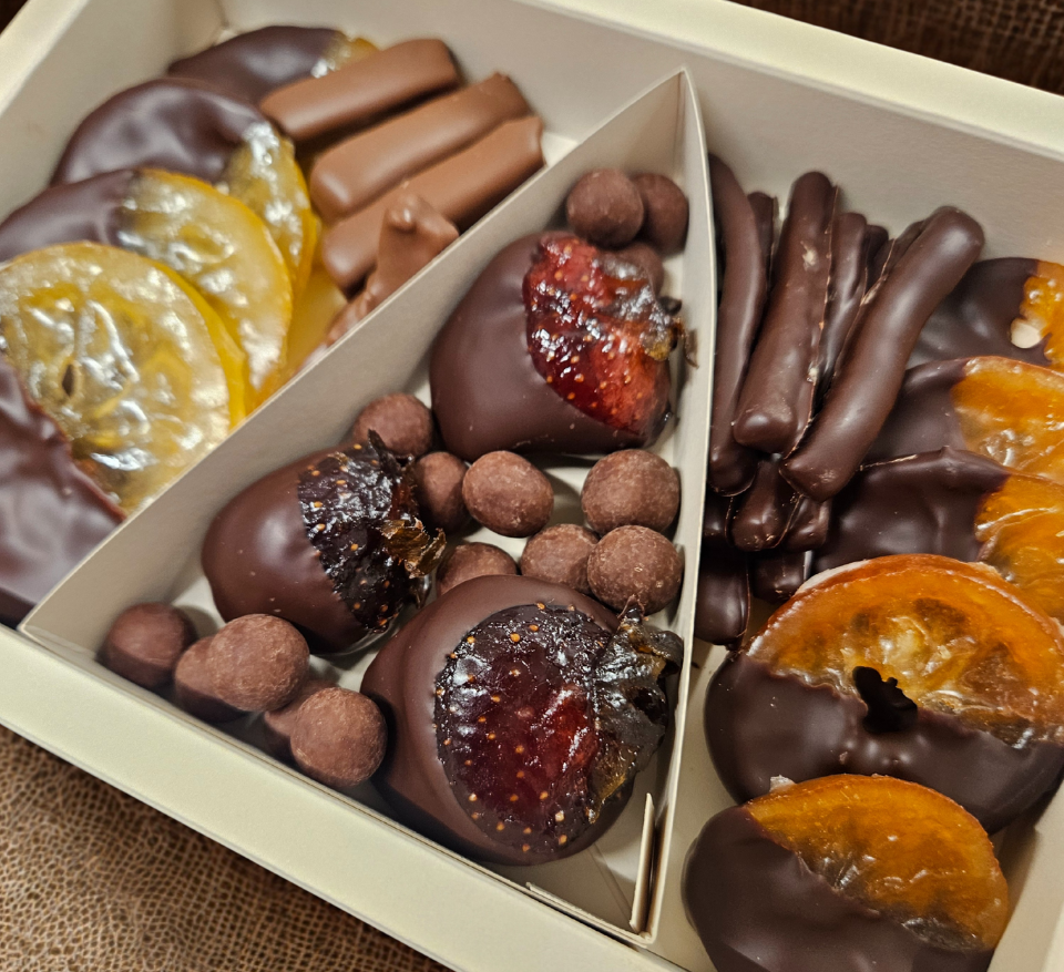 mélange de fruits confits